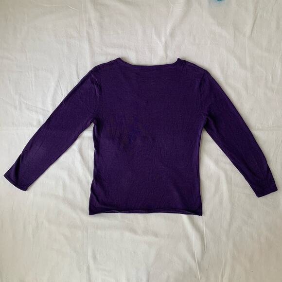 Cour carrée purple sweater - Picture 2 of 6